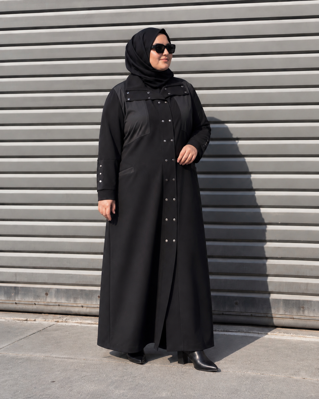 Paraşüt Kombinli Çelik Ferace - 27008