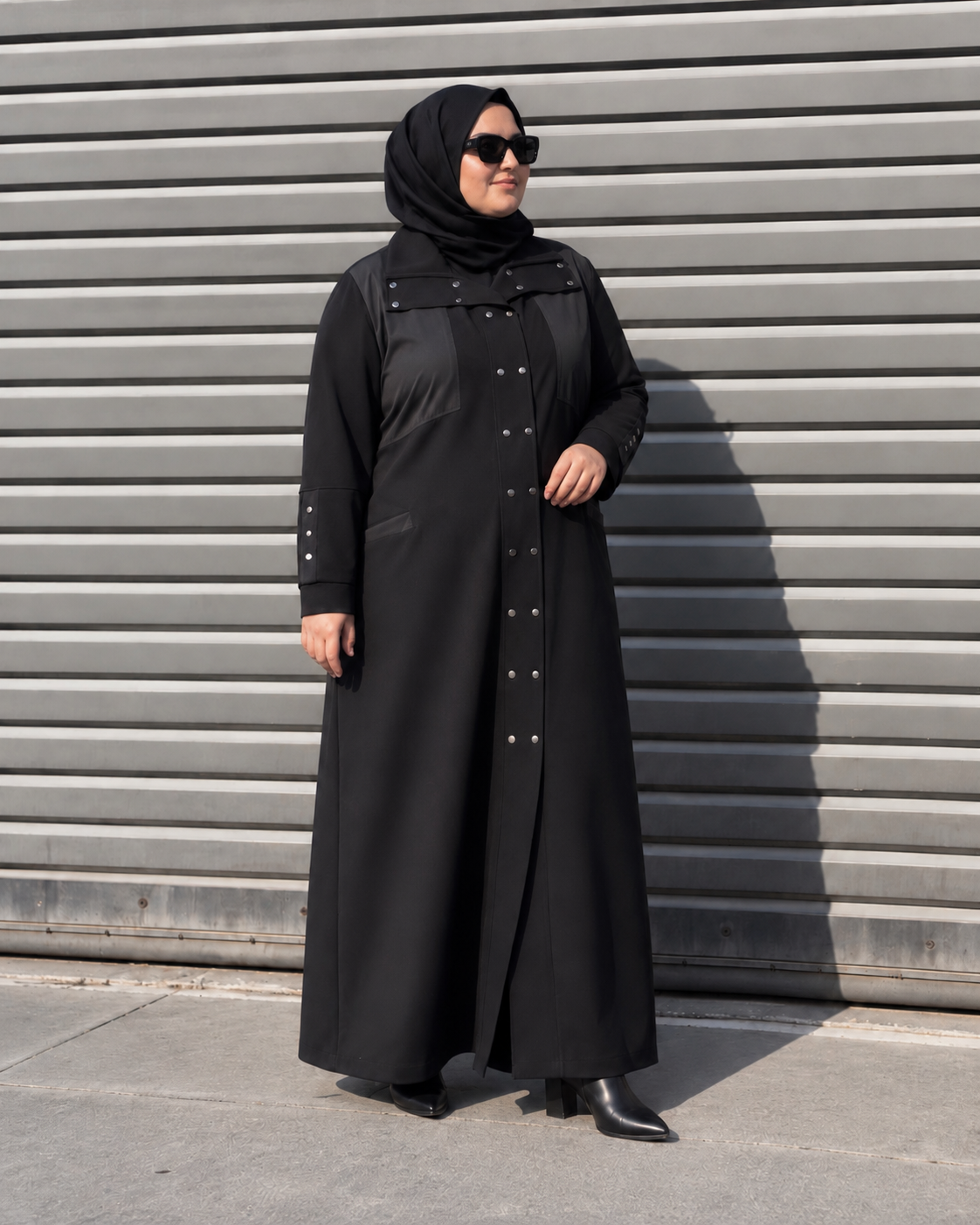 Paraşüt Kombinli Çelik Ferace - 27008