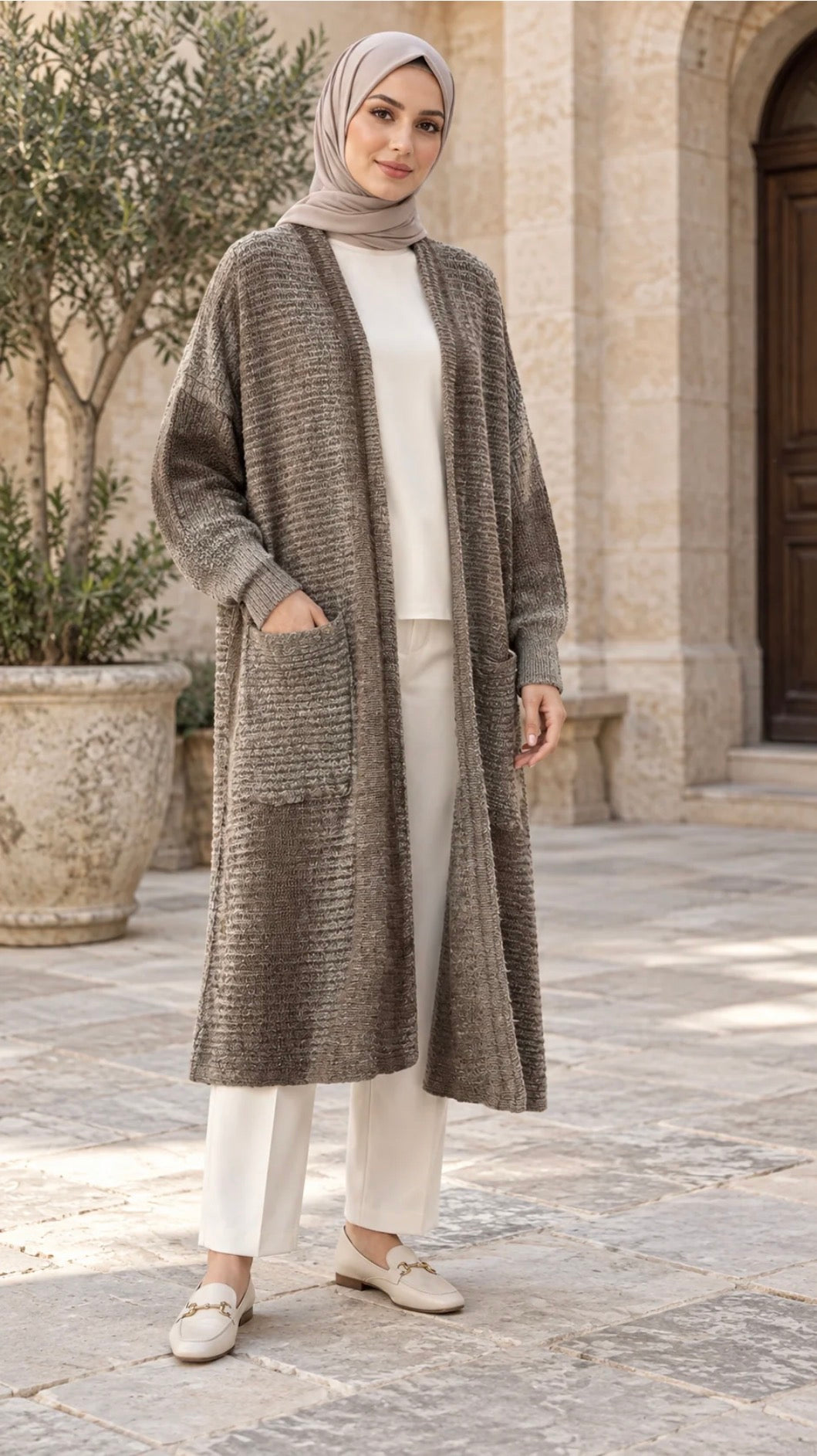 Kaşmir Örme Triko Hırka - 265663