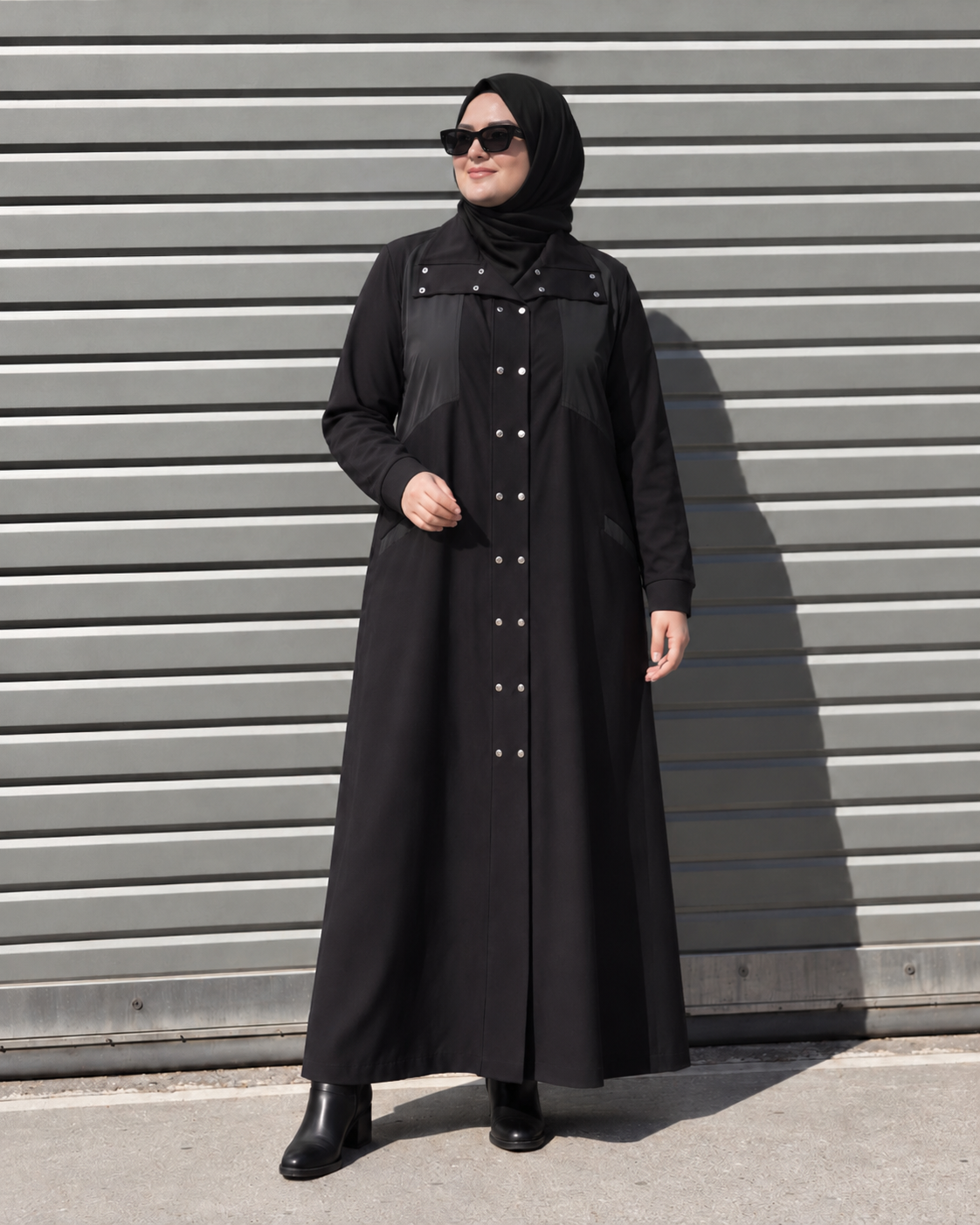 Paraşüt Kombinli Çelik Ferace - 27008