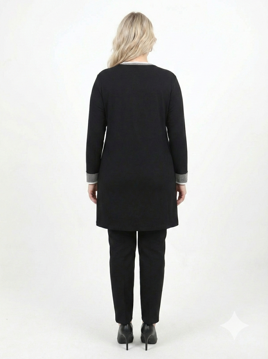 Önü Baskılı Tunik - 069