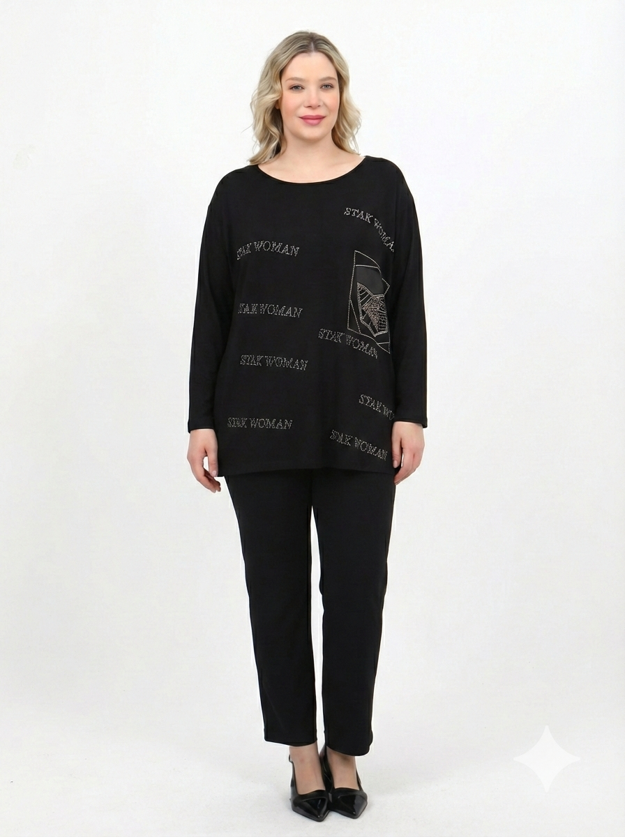 Taş Baskılı Tunik - 314