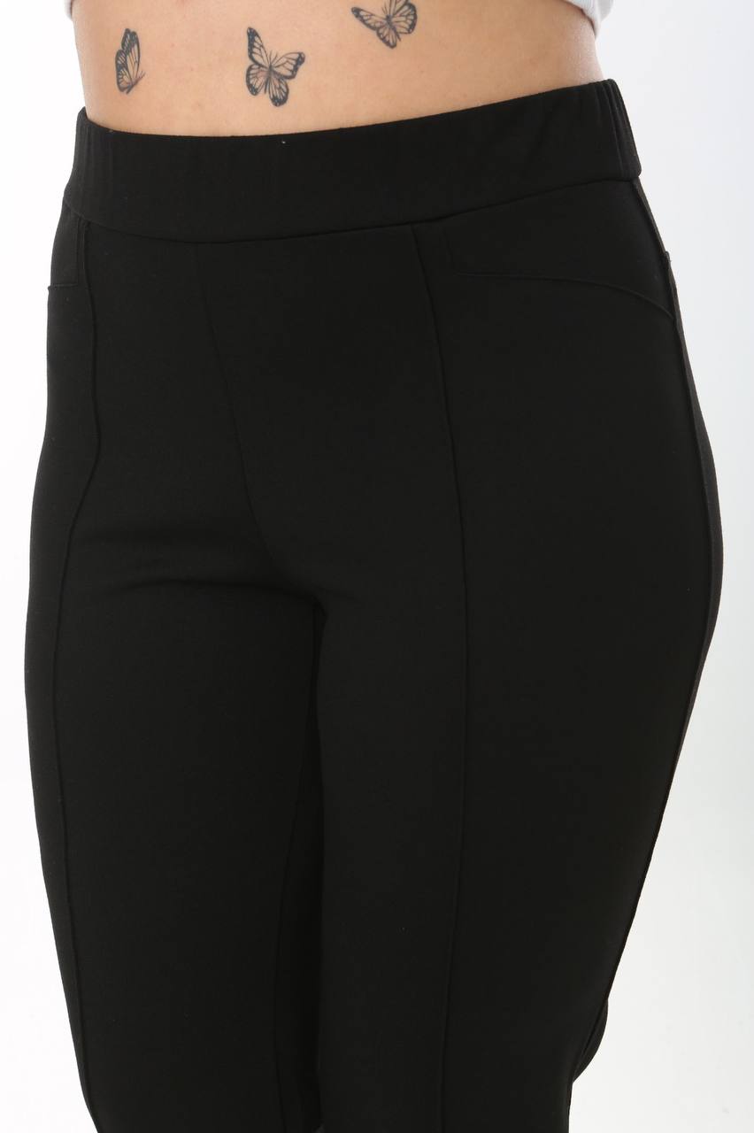 Cep Görünümlü Biyeli Pantolon - 690