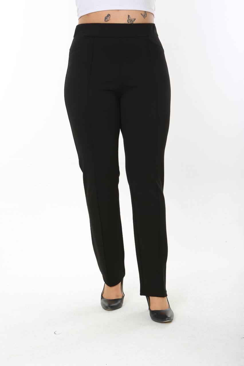 Cep Görünümlü Biyeli Pantolon - 690