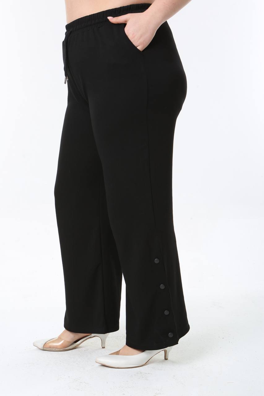 Paçası Zımbalı Bol Paça Oysho Pantolon - 710