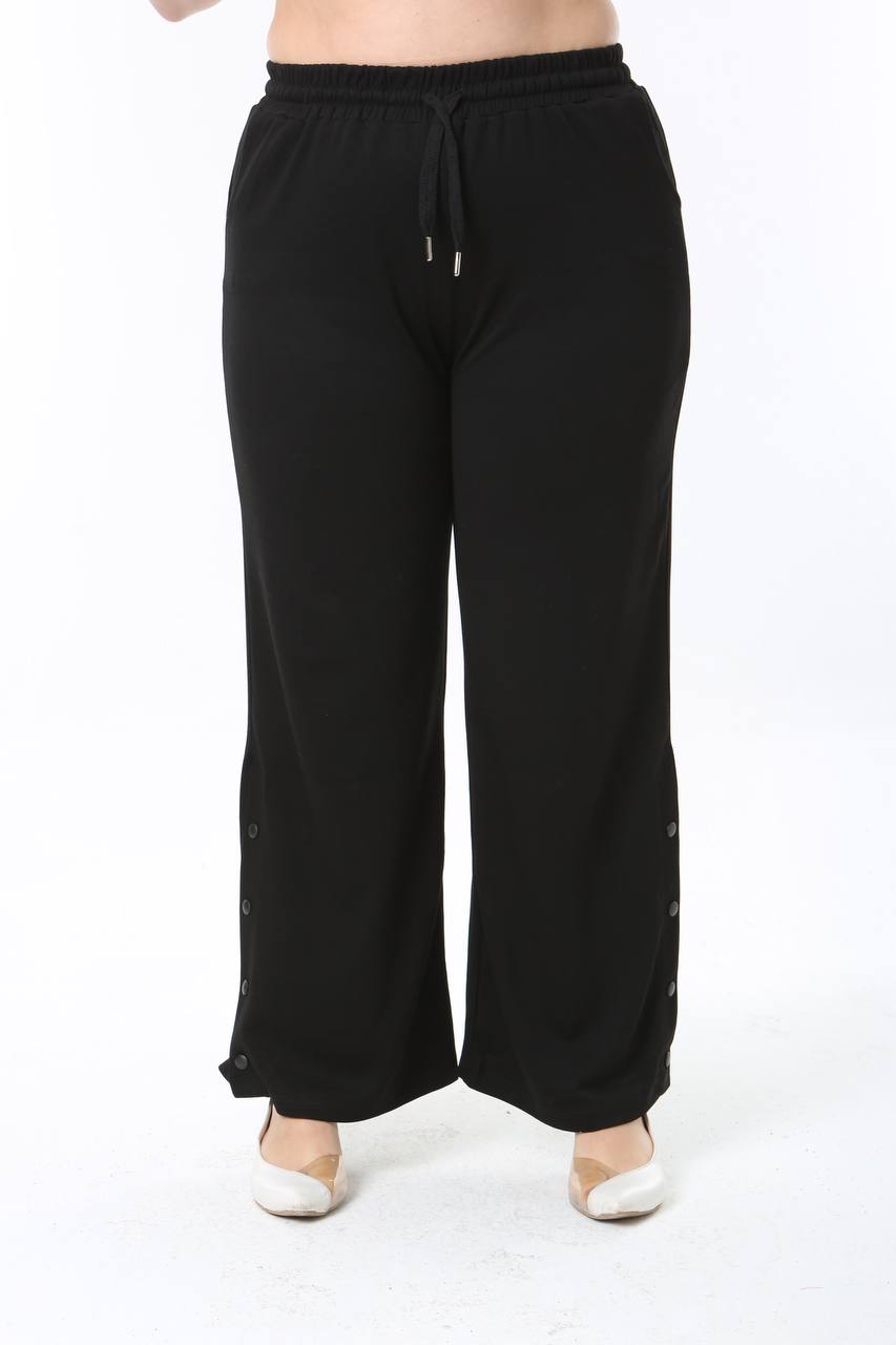 Paçası Zımbalı Bol Paça Oysho Pantolon - 710