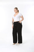 Paçası Zımbalı Bol Paça Oysho Pantolon - 710