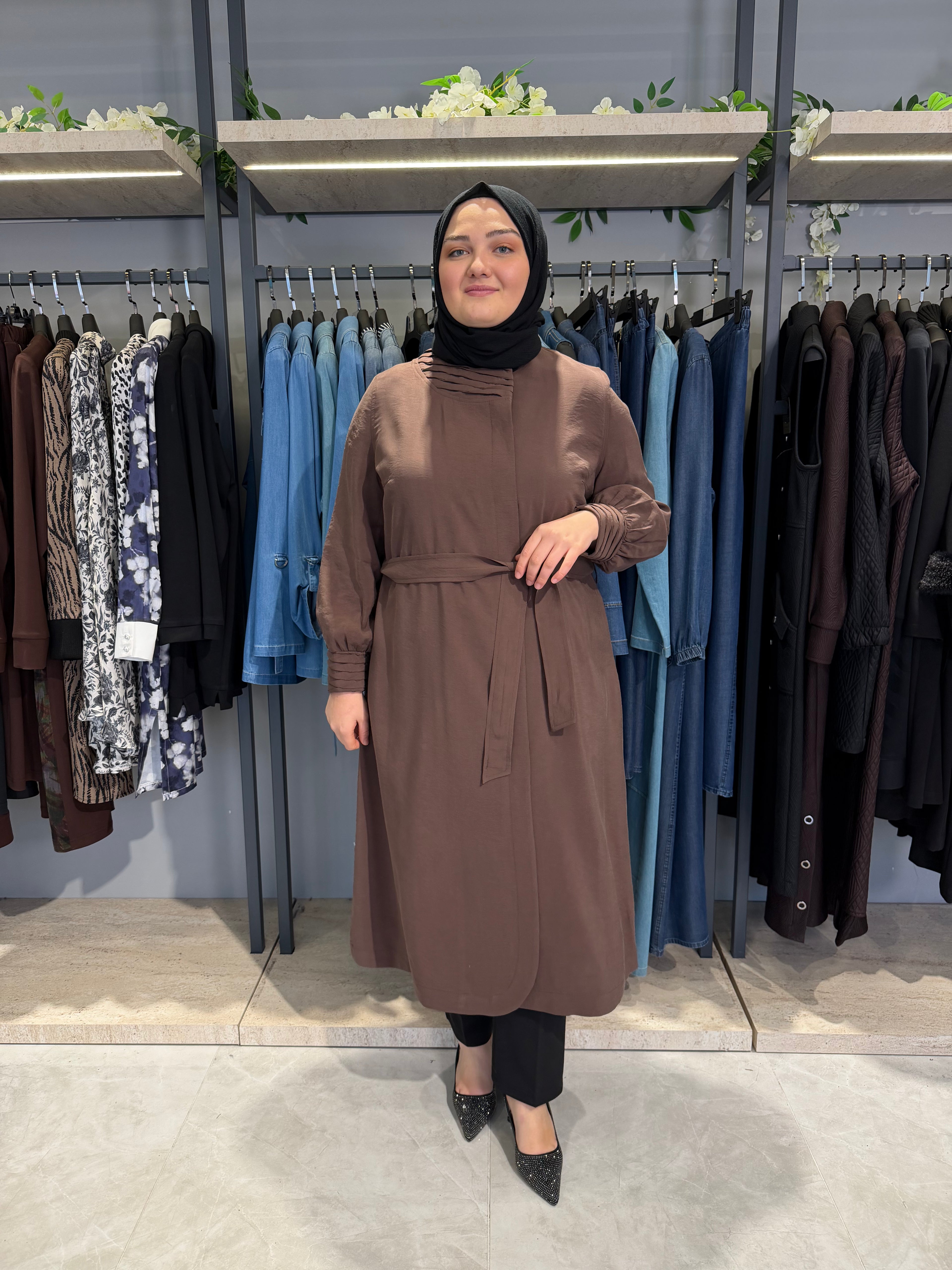 Kolu Fermuarlı Modal Kap - 1330