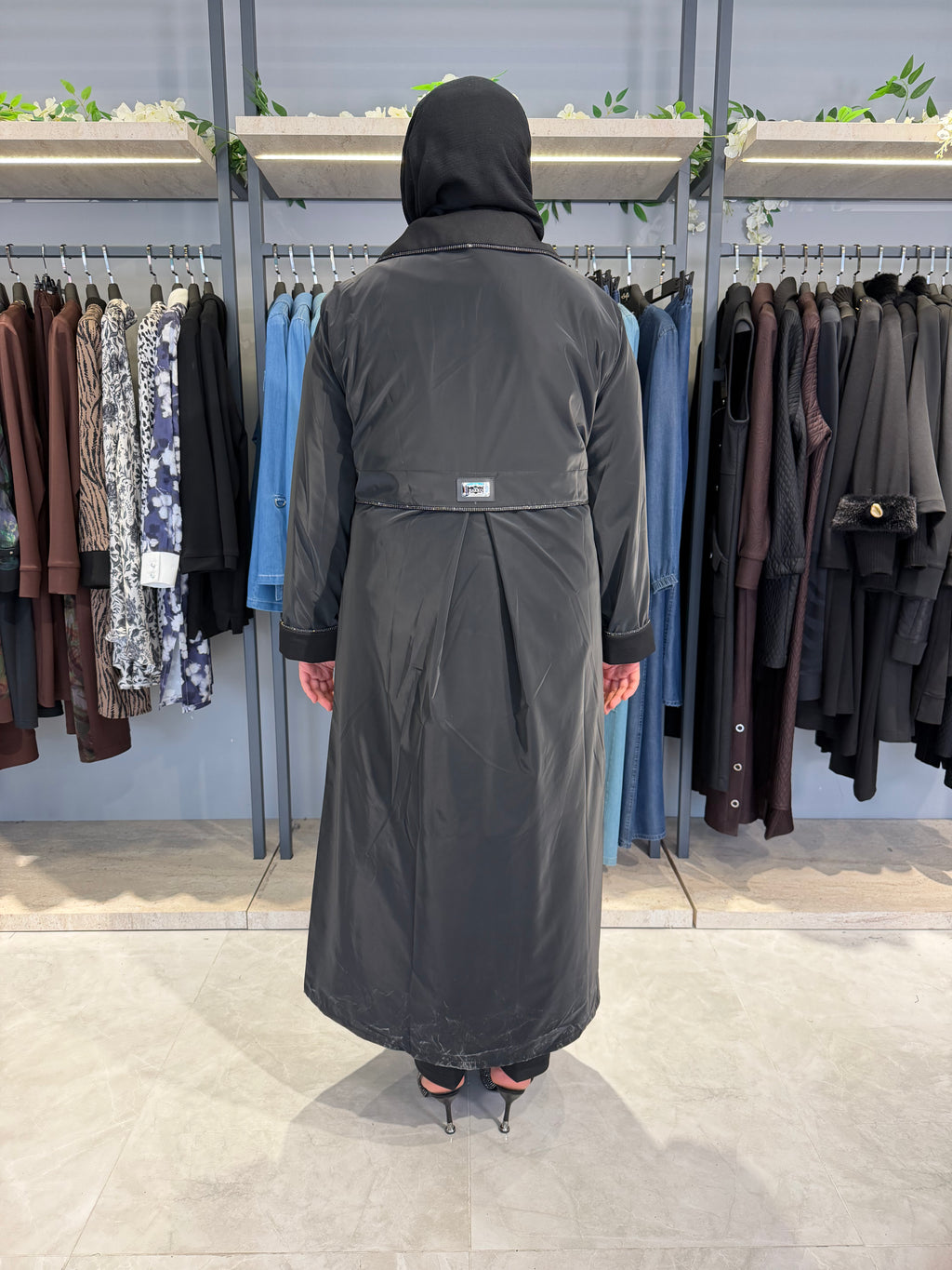 Çiçek Detaylı Kruvaze Kap - 2119