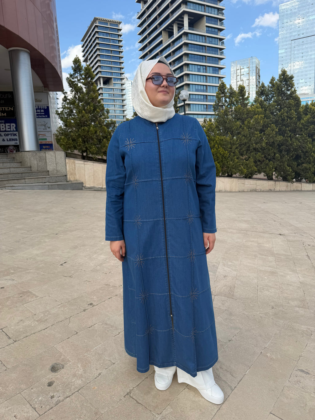 Taşlı Tensel Ferace - 514