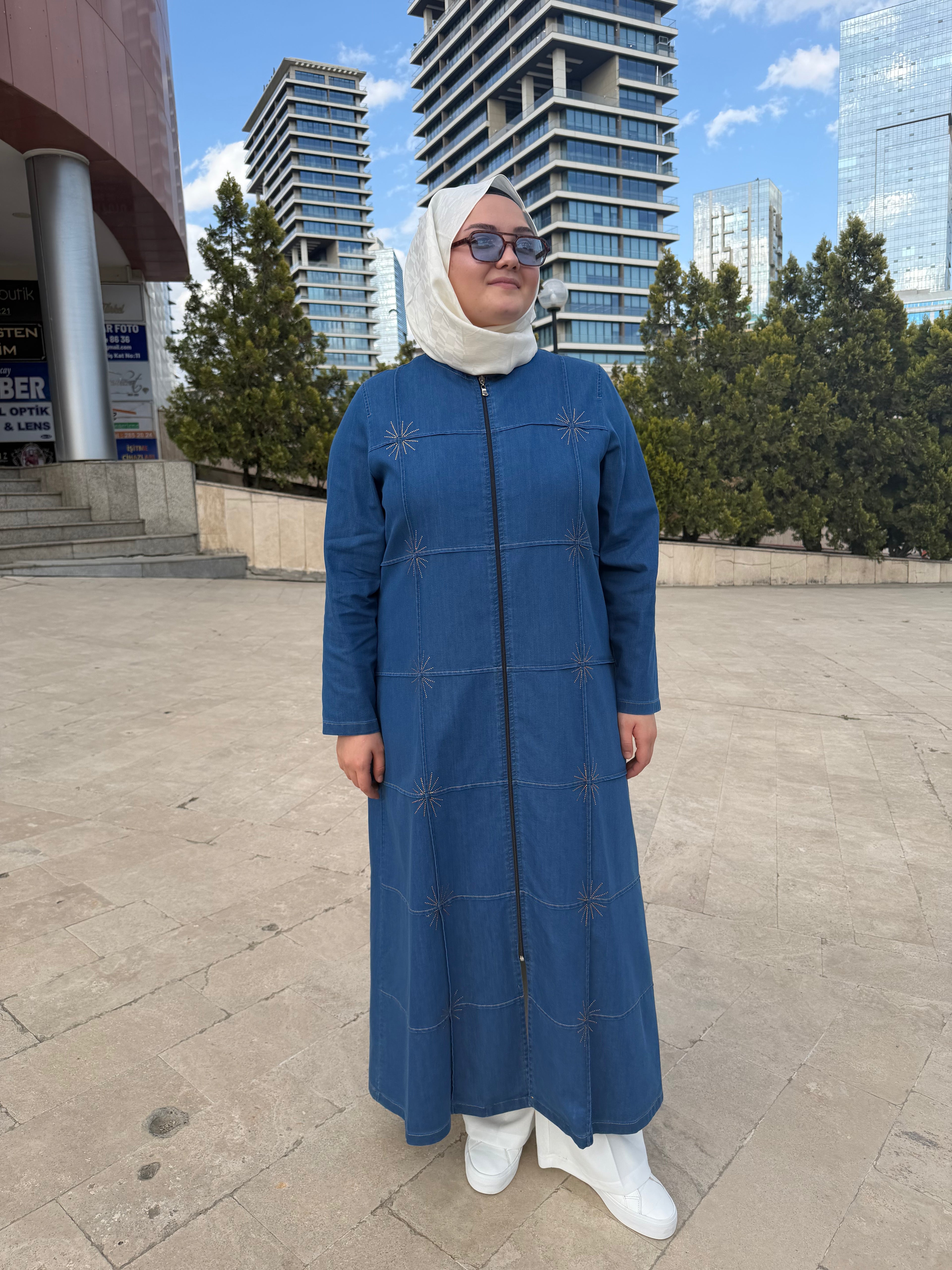 Taşlı Tensel Ferace - 514