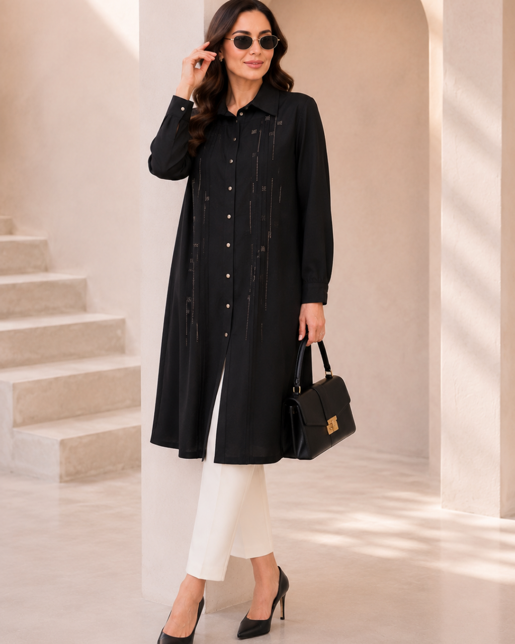 Taşlı Tunik - 26225