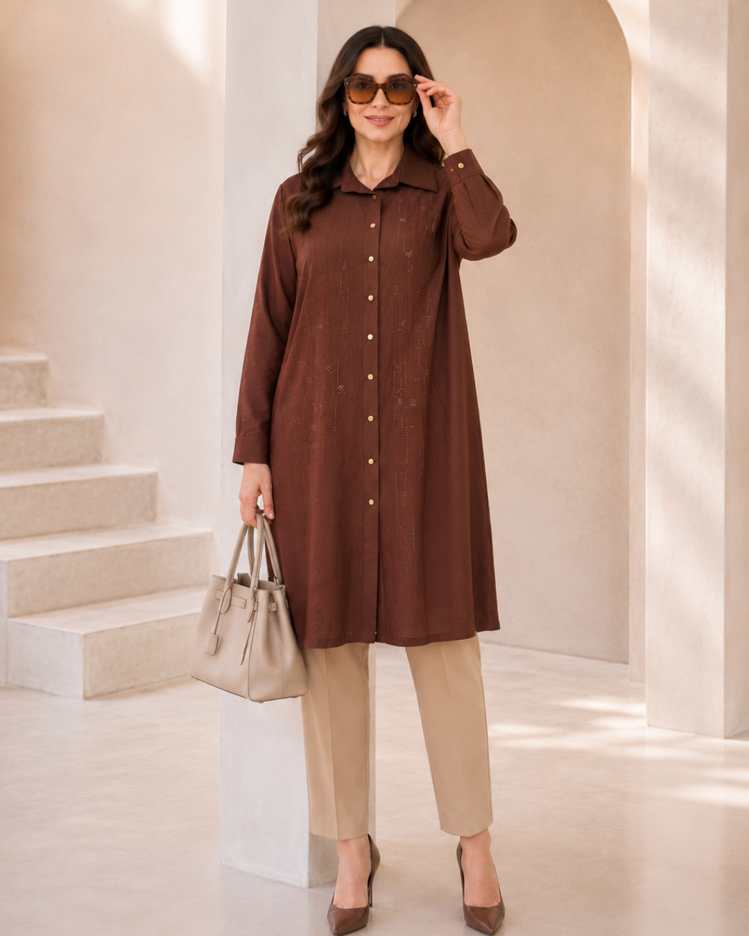 Taşlı Tunik - 26225