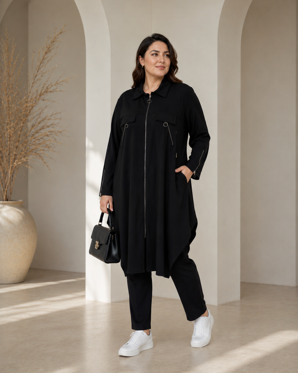 Salaş Kalıp Bambu Kumaş kap - 25234