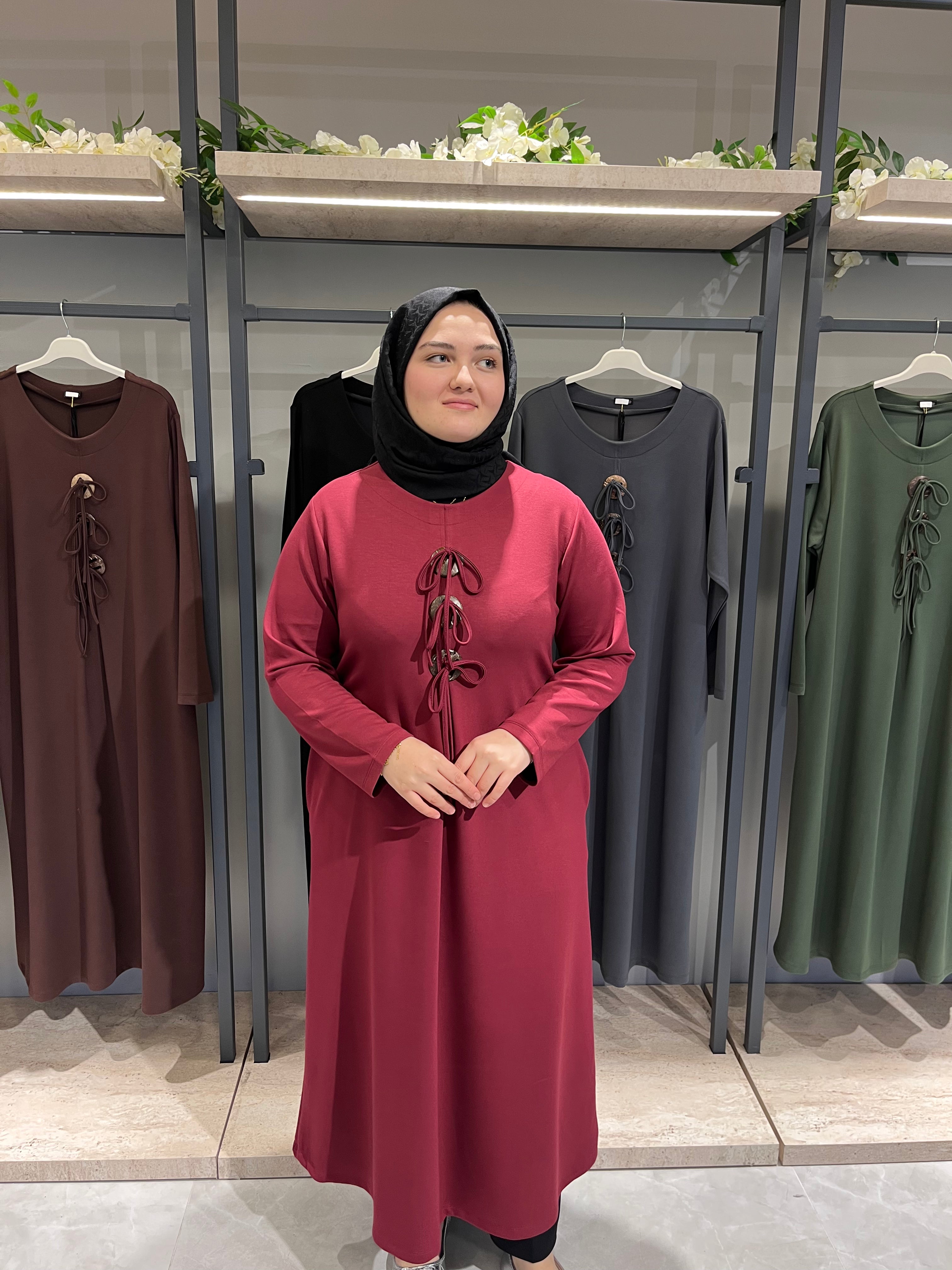 Düğme Aksesuarlı Oysho Elbise - 257680