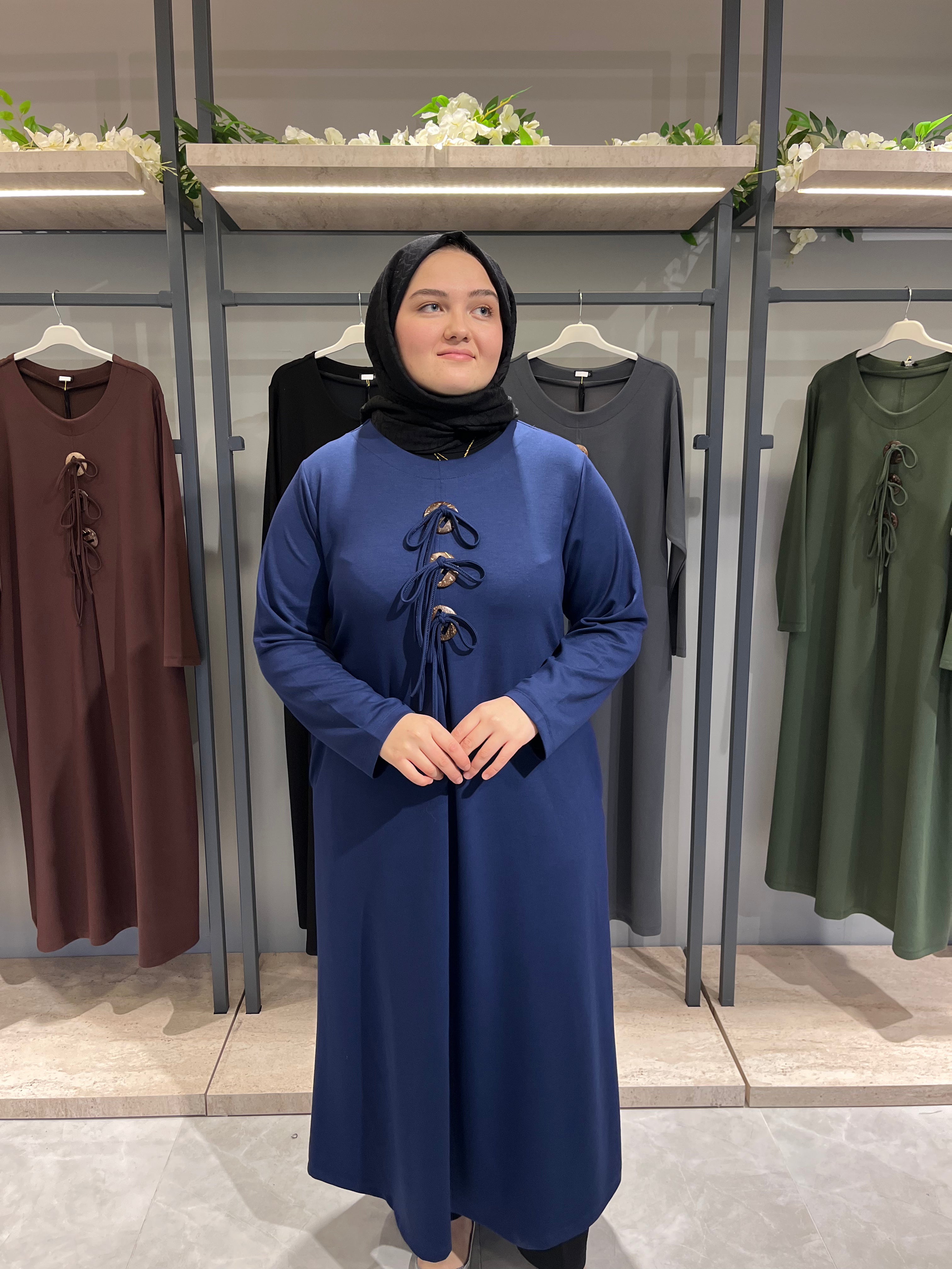 Düğme Aksesuarlı Oysho Elbise - 257680