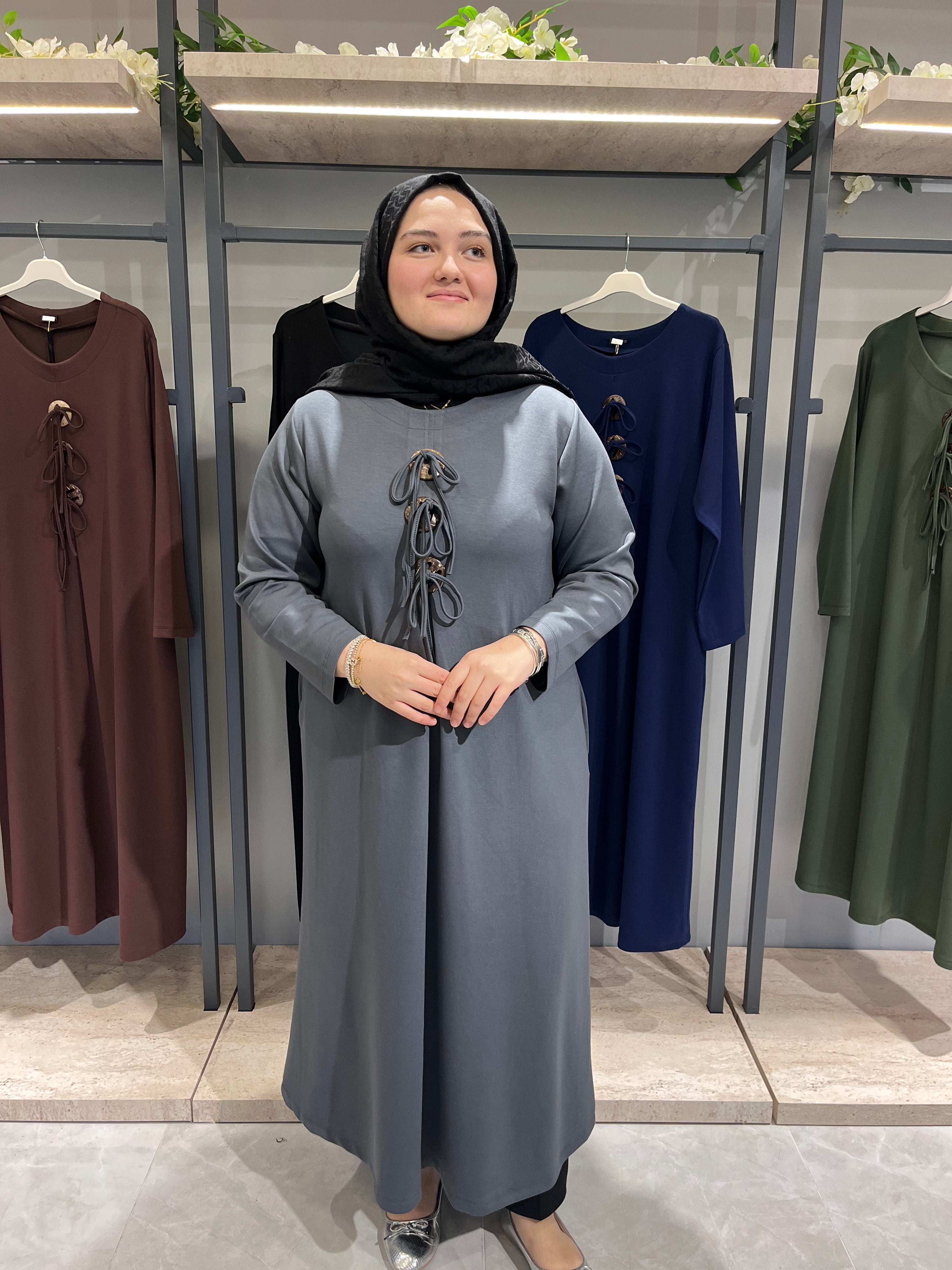 Düğme Aksesuarlı Oysho Elbise - 257680