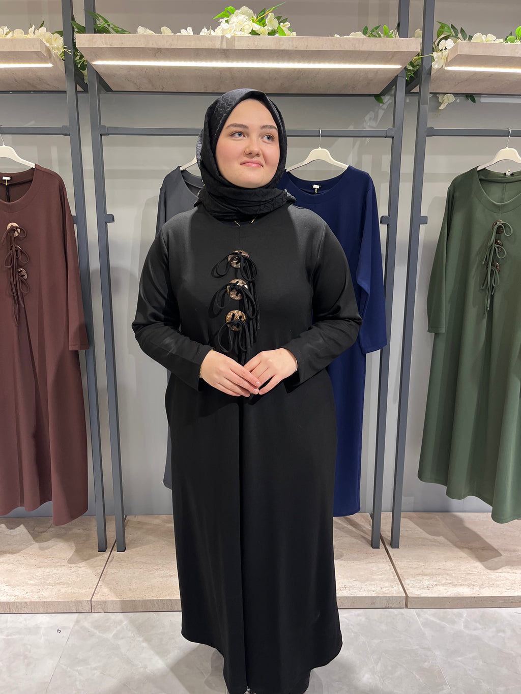 Düğme Aksesuarlı Oysho Elbise - 257680