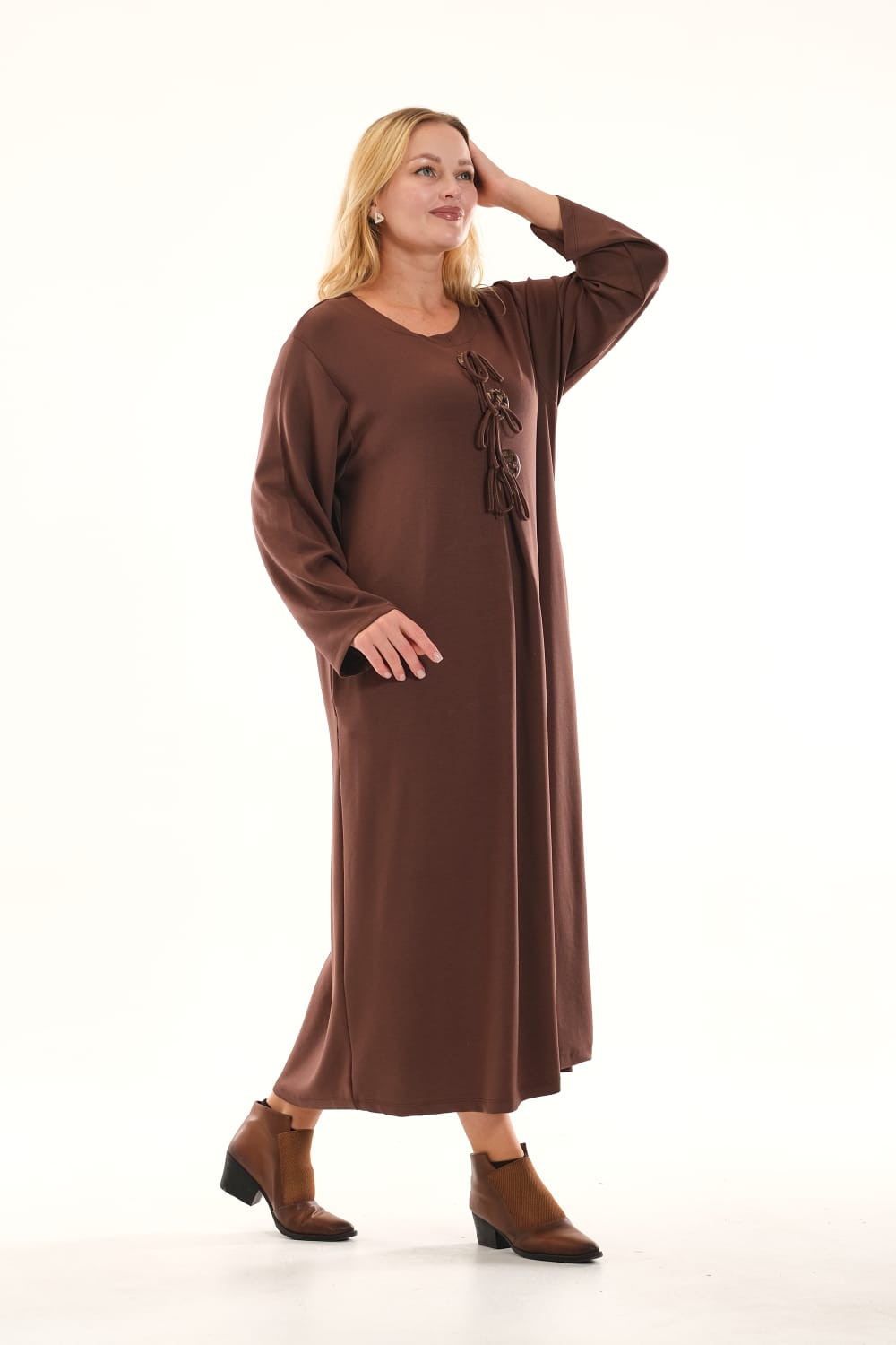 Düğme Aksesuarlı Oysho Elbise - 257680