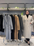 Kolları ve Cebi Nervülü Astarlı Kaban - 4770