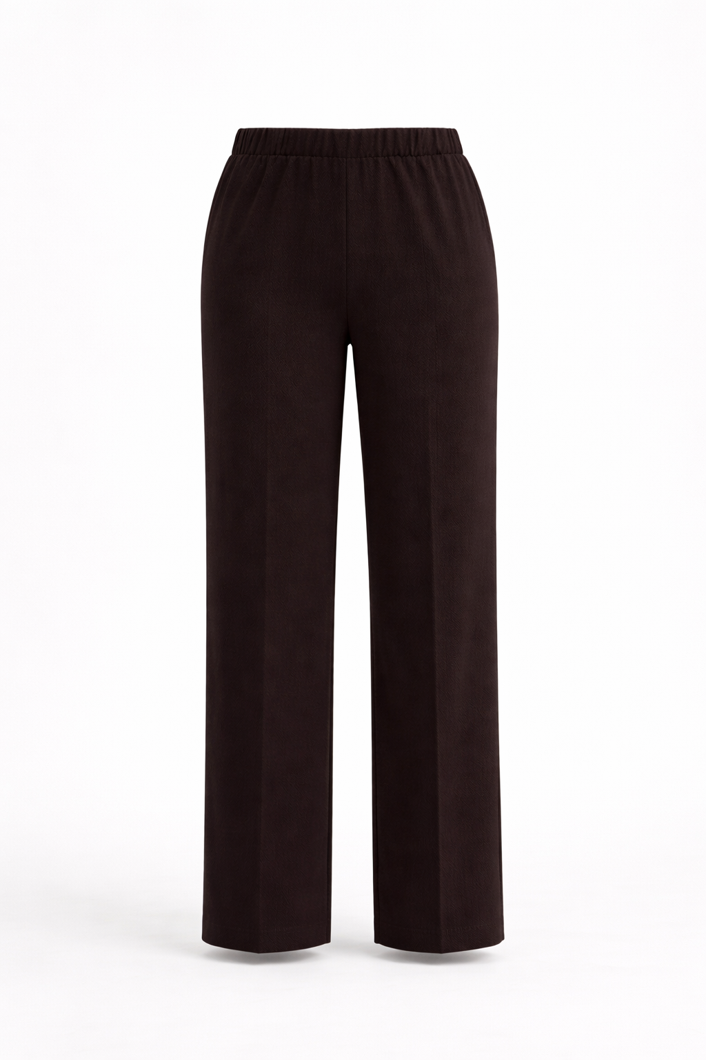 Bol Paça Rahat Kalıp Krep Pantolon - 2315